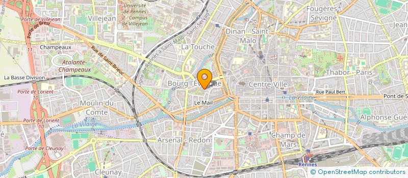 localisation de l'entreprise COEURS RESISTANTS  RENNES