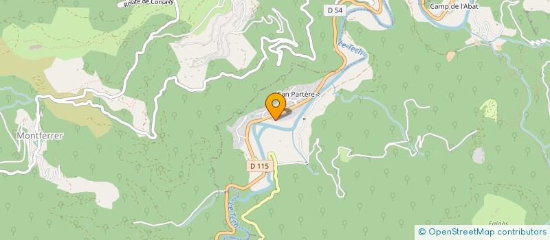 localisation de l'entreprise COEURS SAUVAGES  ARLES-SUR-TECH