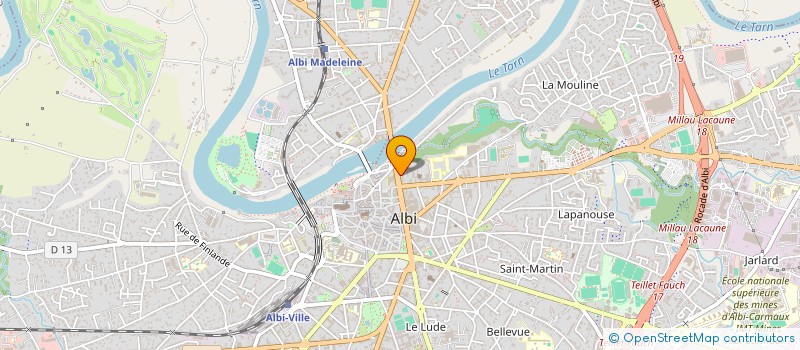 localisation de l'entreprise COEURS SUD OUEST à ALBI