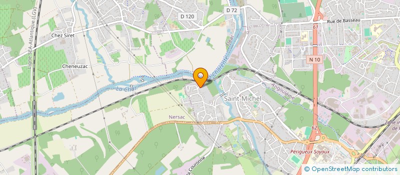 localisation de l'entreprise COEURS VAILLANTS COLONIE à SAINT-MICHEL