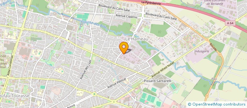 localisation de l'entreprise COEVA à PAU