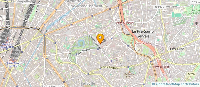 localisation de l'entreprise COEVA PRODUCTIONS  PARIS