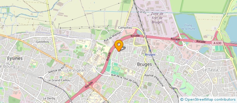 localisation de l'entreprise COEVENTED à BRUGES