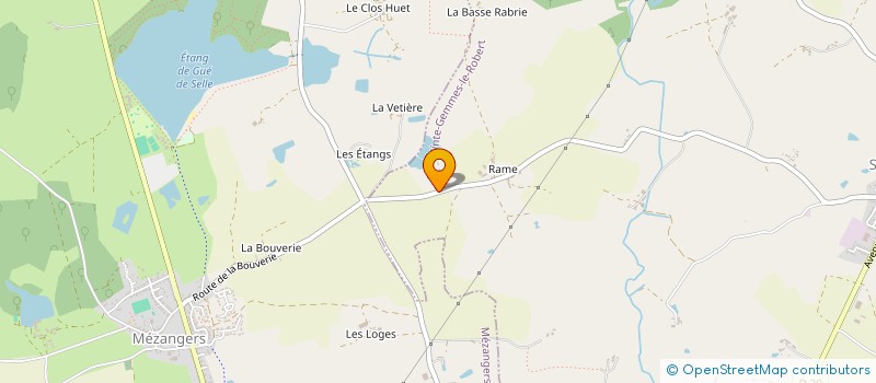 localisation de l'entreprise COEVRONS AUTOMOBILES à EVRON