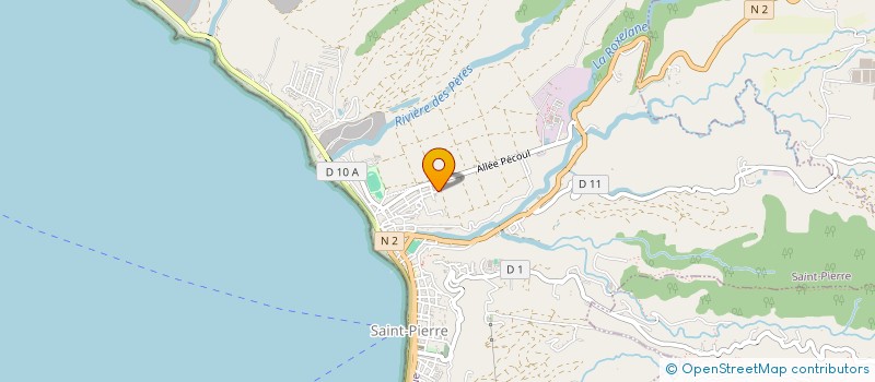 localisation de l'entreprise COEX DENIVAL WILTHON ADEUS FABIENN à SAINT-PIERRE