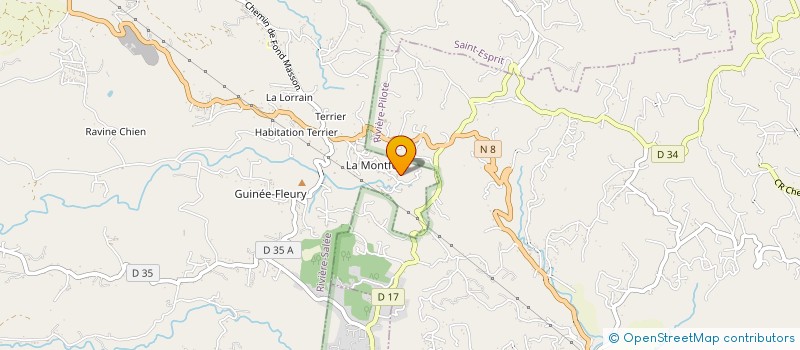 localisation de l'entreprise COEX JOSEPH MODESIR ET POULIN à RIVIERE SALEE