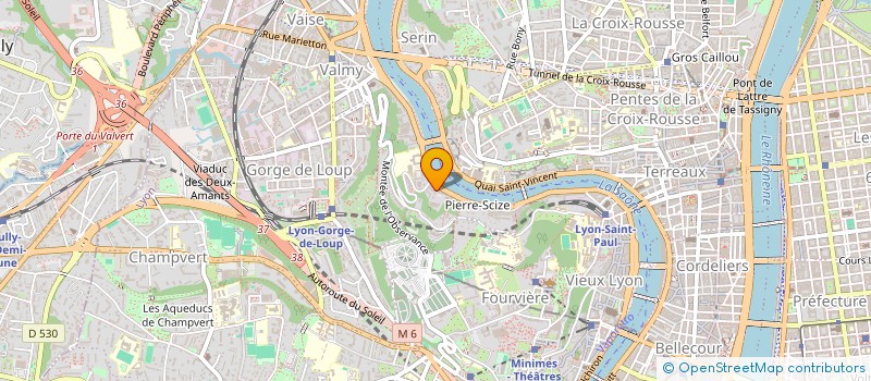 localisation de l'entreprise COEXIS ARCHITECTURE  LYON