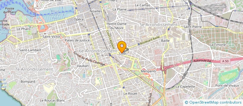 localisation de l'entreprise COEXIST  MARSEILLE