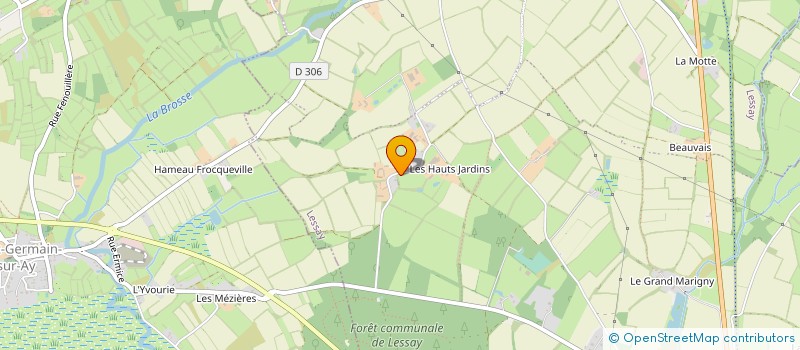 localisation de l'entreprise COEXP LAHAYE J M ET FLORE à LESSAY