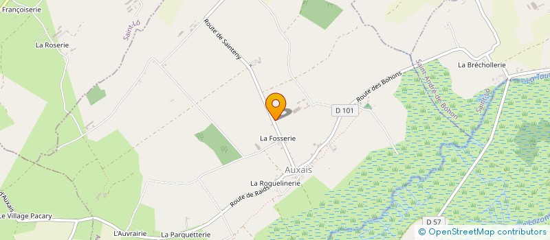 localisation de l'entreprise COEXP LEBOUCHER à MEAUTIS