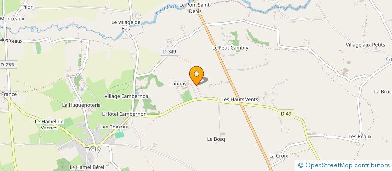 localisation de l'entreprise COEXP LECORDIER PERIER à QUETTREVILLE-SUR-SIENNE