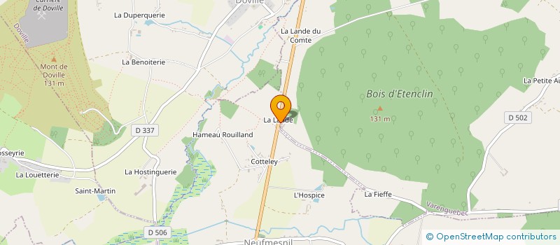 localisation de l'entreprise COEXP LOZOUET à LA HAYE