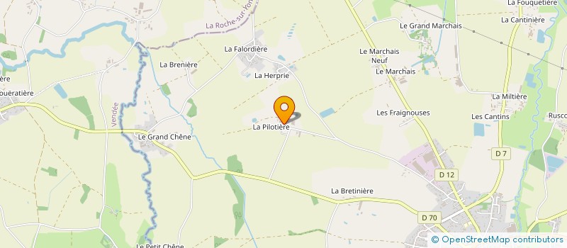 localisation de l'entreprise COEXPL CHARRUAU à VIEILLEVIGNE