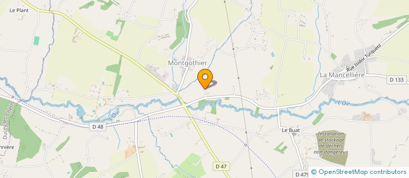 localisation de l'entreprise COEXPL LEON BRAULT à ISIGNY-LE-BUAT