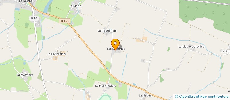 localisation de l'entreprise COEXPL RENAUD à ERBRAY