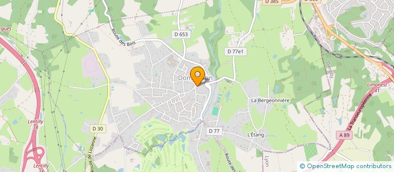 localisation de l'entreprise COEXPLOIT GERIN GIVRE à LES CHERES