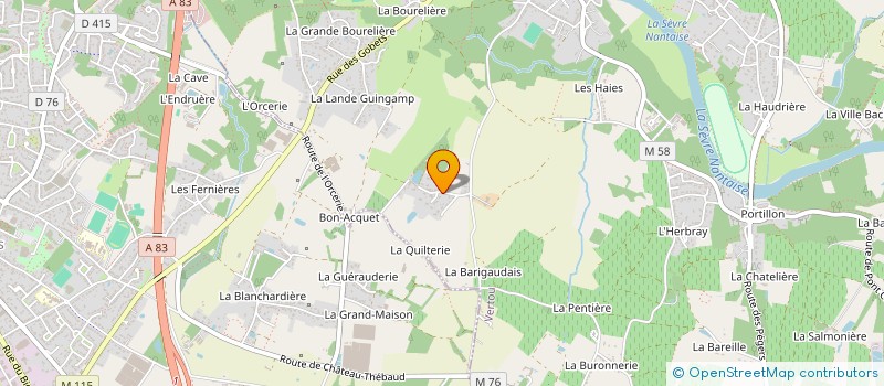 localisation de l'entreprise COEXPLOITATION BOUCARD à VERTOU