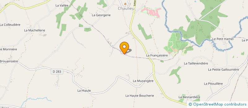 localisation de l'entreprise COEXPLOITATION CLOUARD MAUDUIT à PERRIERS-EN-BEAUFICEL