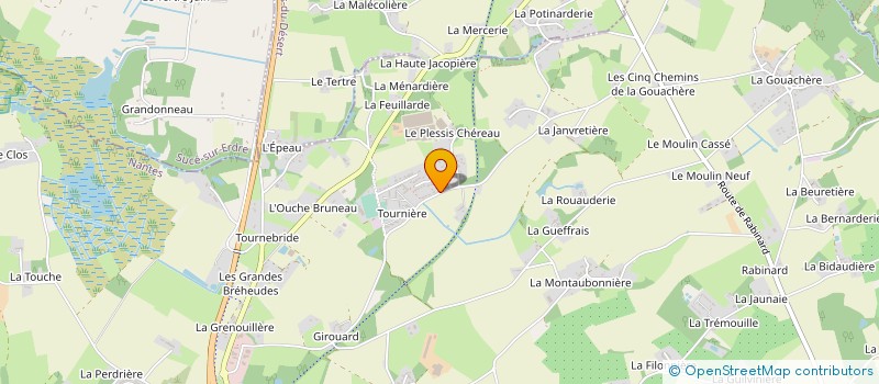 localisation de l'entreprise COEXPLOITATION LEDUC à CARQUEFOU