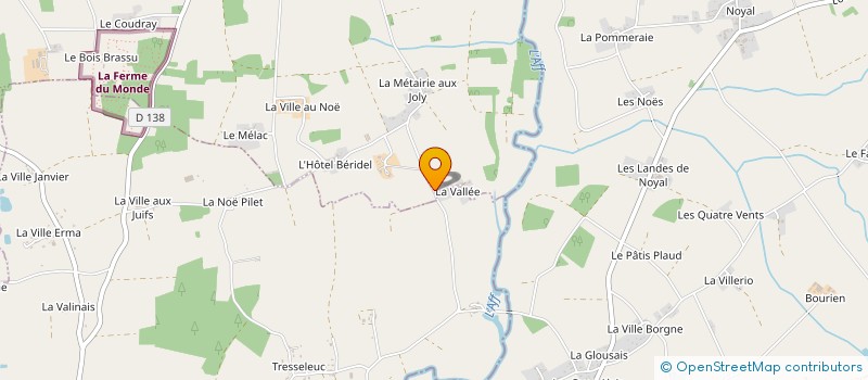 localisation de l'entreprise COEXPLOITATION LEGUY-AUSSIR à COURNON
