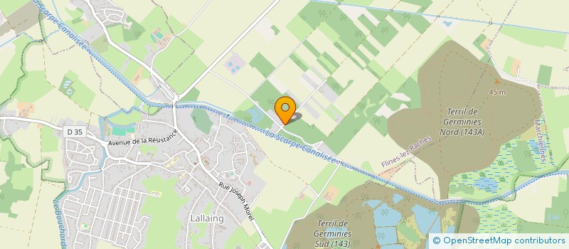 localisation de l'entreprise COEYMAN  FLINES-LEZ-RACHES