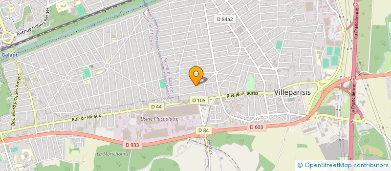 localisation de l'entreprise COF TP à VILLEPARISIS