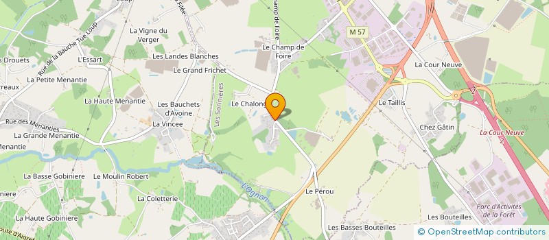 localisation de l'entreprise COFA à LES SORINIERES