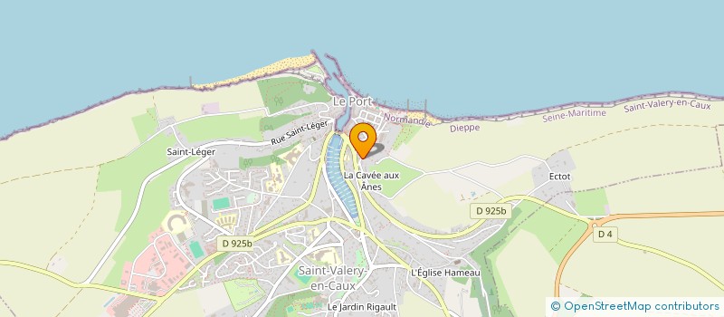 localisation de l'entreprise COFA-IMMO  SAINT-VALERY-EN-CAUX