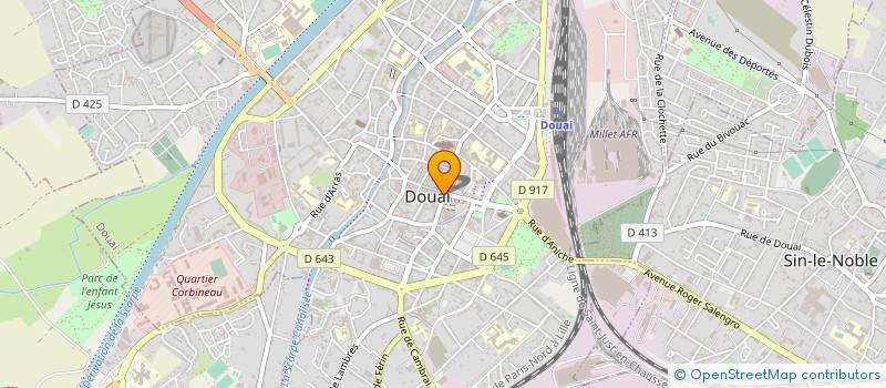 localisation de l'entreprise COFAB à DOUAI