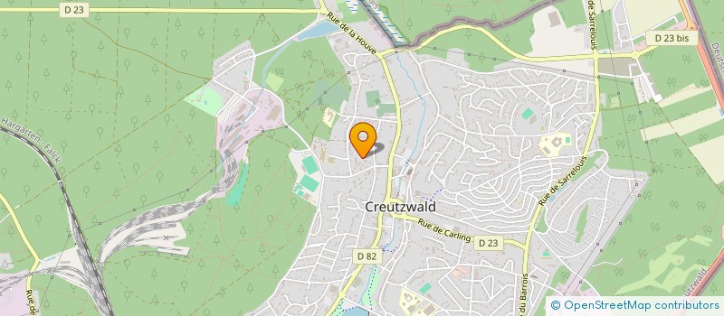 localisation de l'entreprise COFAB à CREUTZWALD