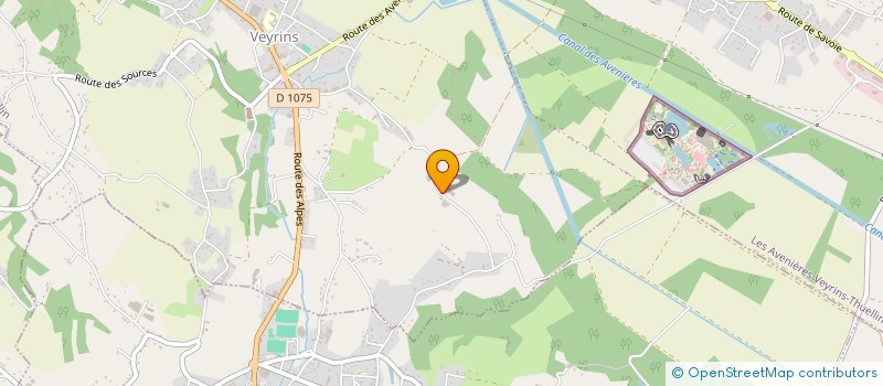 localisation de l'entreprise COFABAG à LES AVENIERES VEYRINS-THUELLIN