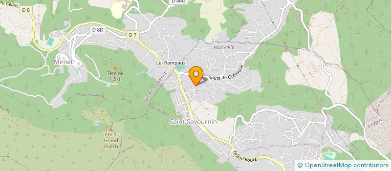 localisation de l'entreprise COFALAB  SAINT-SAVOURNIN