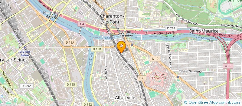 localisation de l'entreprise COFALINO à MAISONS-ALFORT