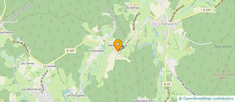 localisation de l'entreprise COFALU  POULE-LES-ECHARMEAUX