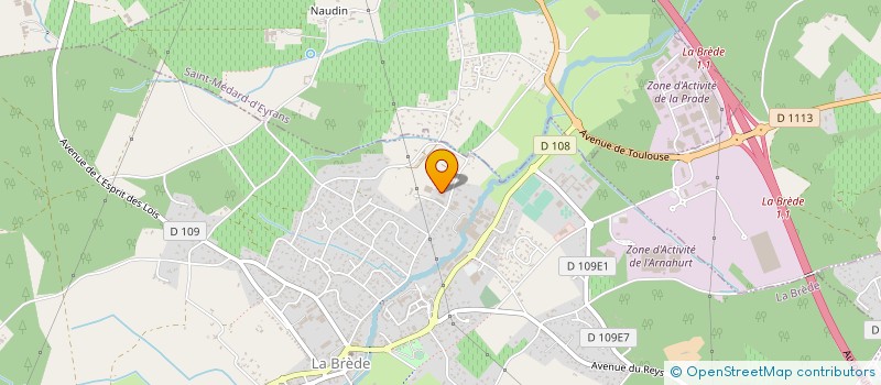 localisation de l'entreprise COFALU KIM'PLAY à LA BREDE