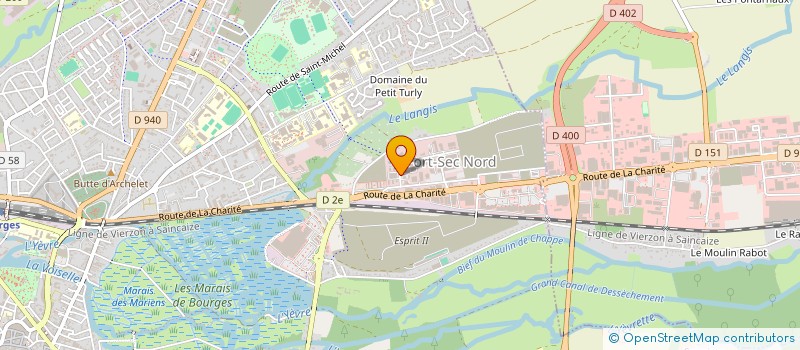 localisation de l'entreprise COFAMA  BOURGES