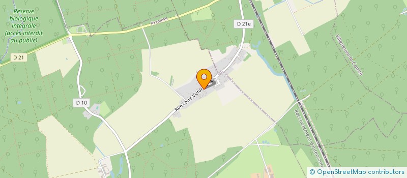 localisation de l'entreprise COFAMO à FAVIERES