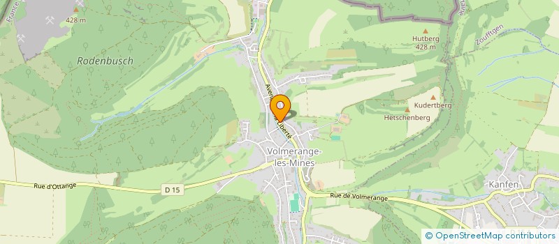 localisation de l'entreprise COFANO PIZZA à VOLMERANGE-LES-MINES