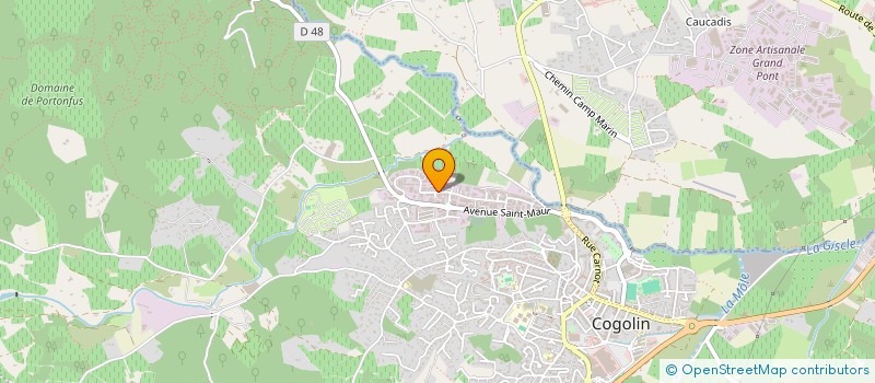 localisation de l'entreprise COFAPA à COGOLIN