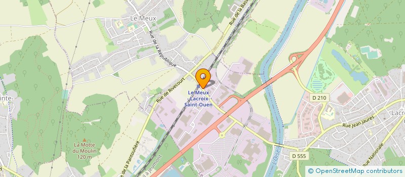 localisation de l'entreprise COFARES  LE MEUX