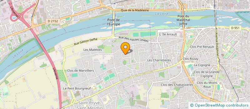 localisation de l'entreprise COFASTEL à SAINT-PRYVE-SAINT-MESMIN