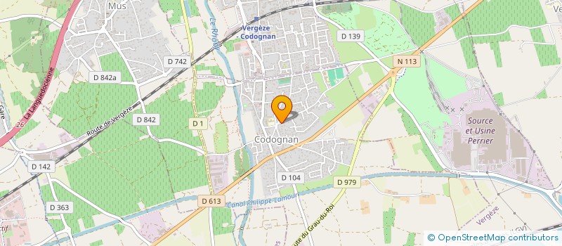 localisation de l'entreprise COFEA DISTRIBUTION AUTOMATIQUE à CODOGNAN