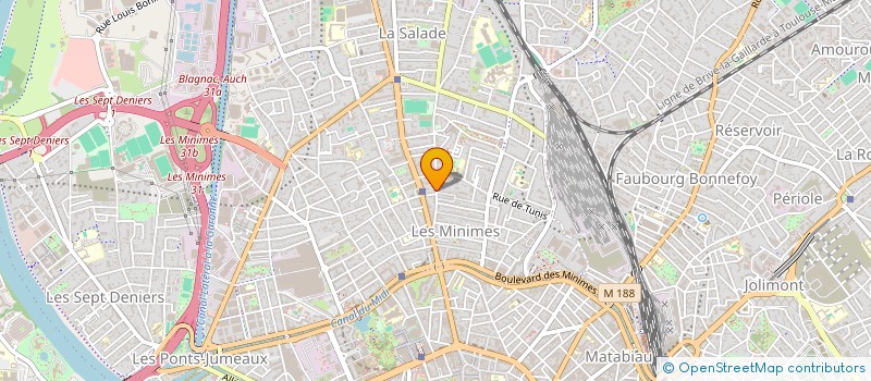 localisation de l'entreprise COFELA à TOULOUSE