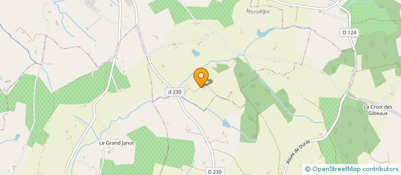 localisation de l'entreprise COFERMAGE SOULET  MONSEGUR