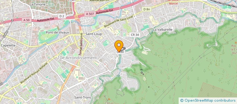 localisation de l'entreprise COFEX à MARSEILLE