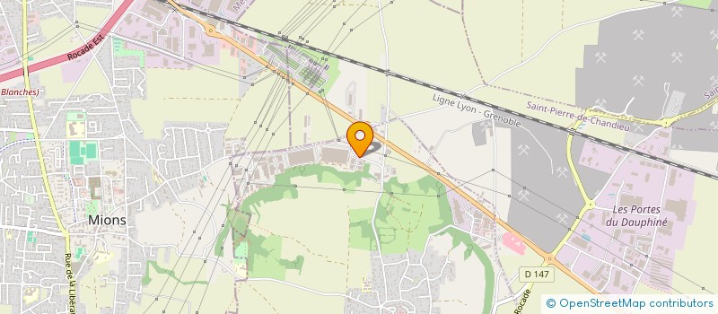 localisation de l'entreprise COFEX GTM TRAVAUX SPECIAUX à TOUSSIEU