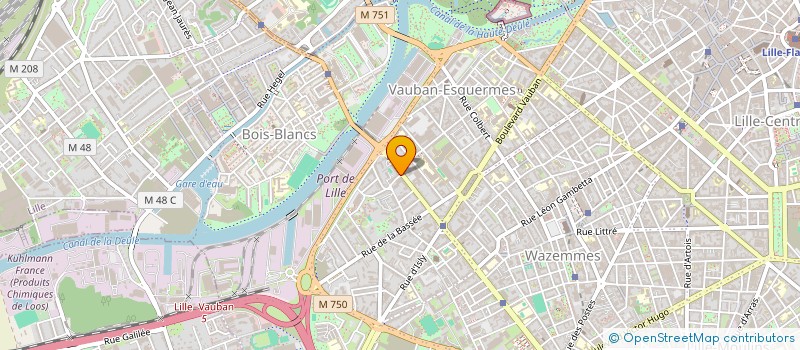 localisation de l'entreprise COFFEE DELUX à LILLE