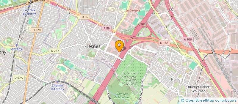 localisation de l'entreprise COFFEE ISLAND STK  FRESNES