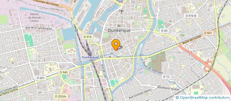 localisation de l'entreprise COFFEE LINE à DUNKERQUE
