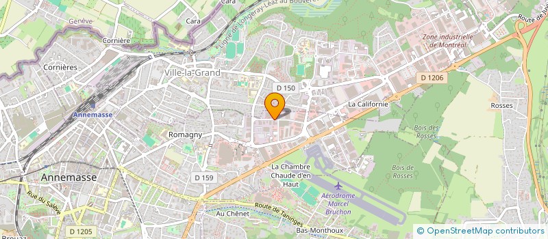 localisation de l'entreprise COFFEE MEUBLE à ANNEMASSE